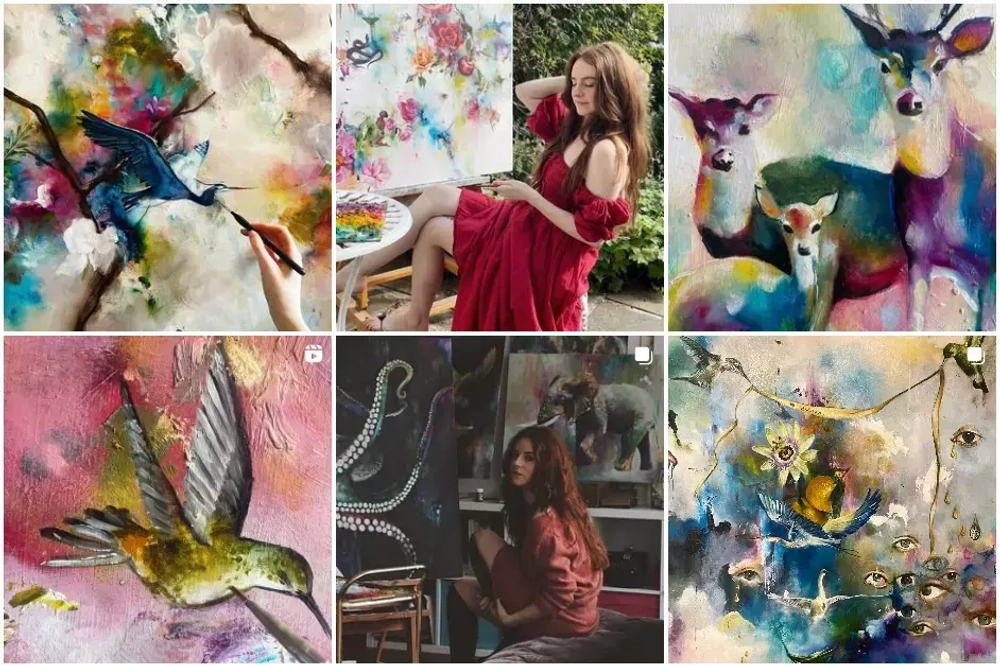 Katy Jade Dobson Best Art & Painting Influencers in the UK