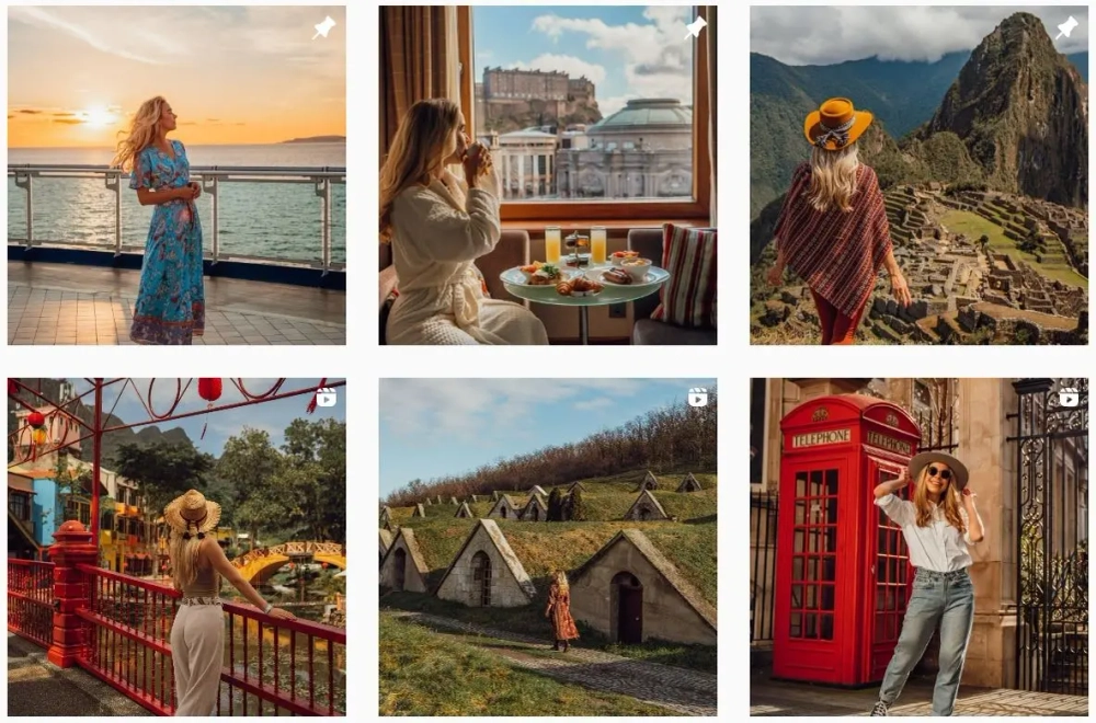 Top Instagram Travel Influencers in the UK Sandy
