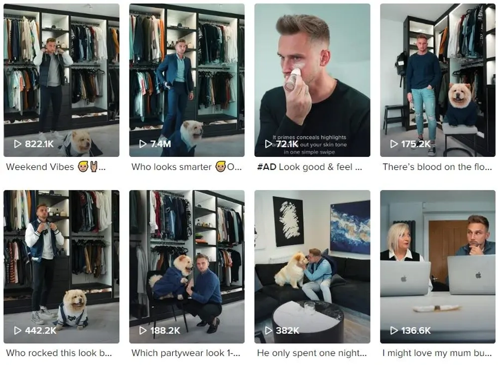 Best TikTok Fashion Influencers - Carl Cunard