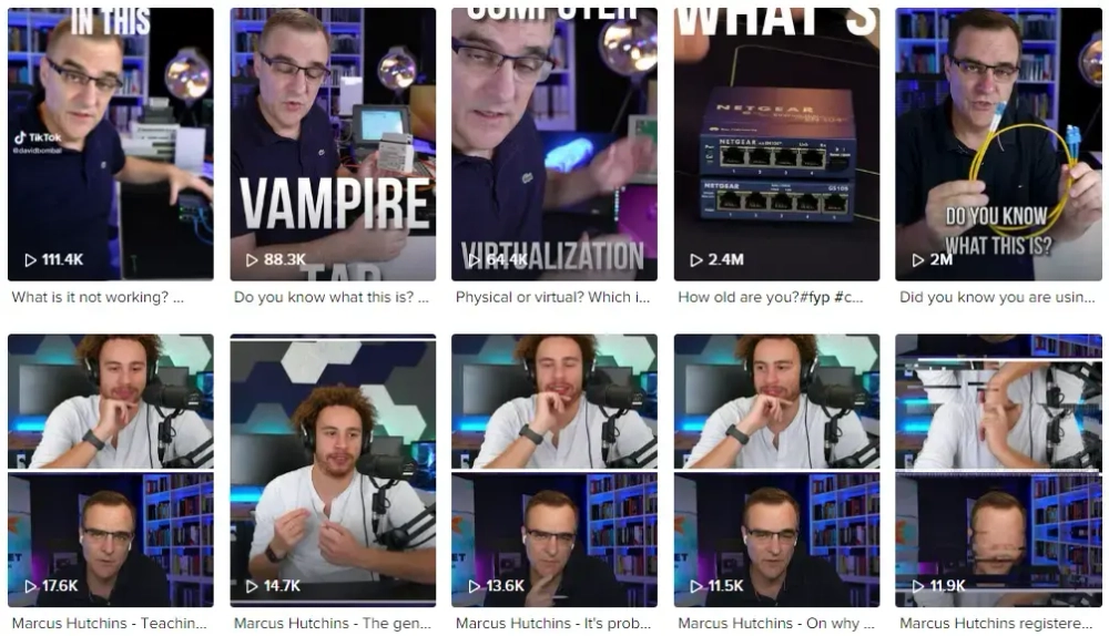 David Bombal Top TikTok Technology Influencers in the UK