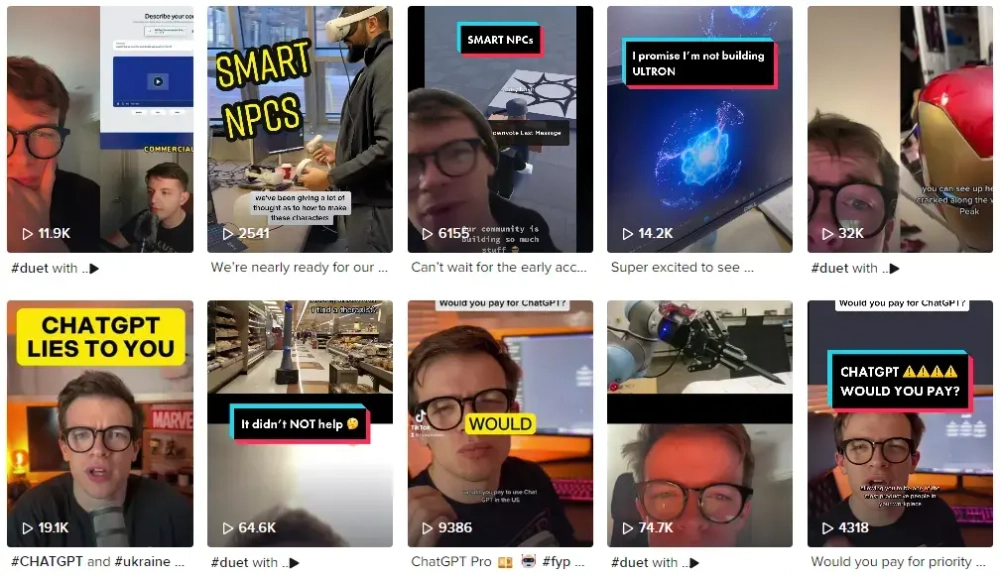 Huw Prosser Top TikTok Technology Influencers in the UK