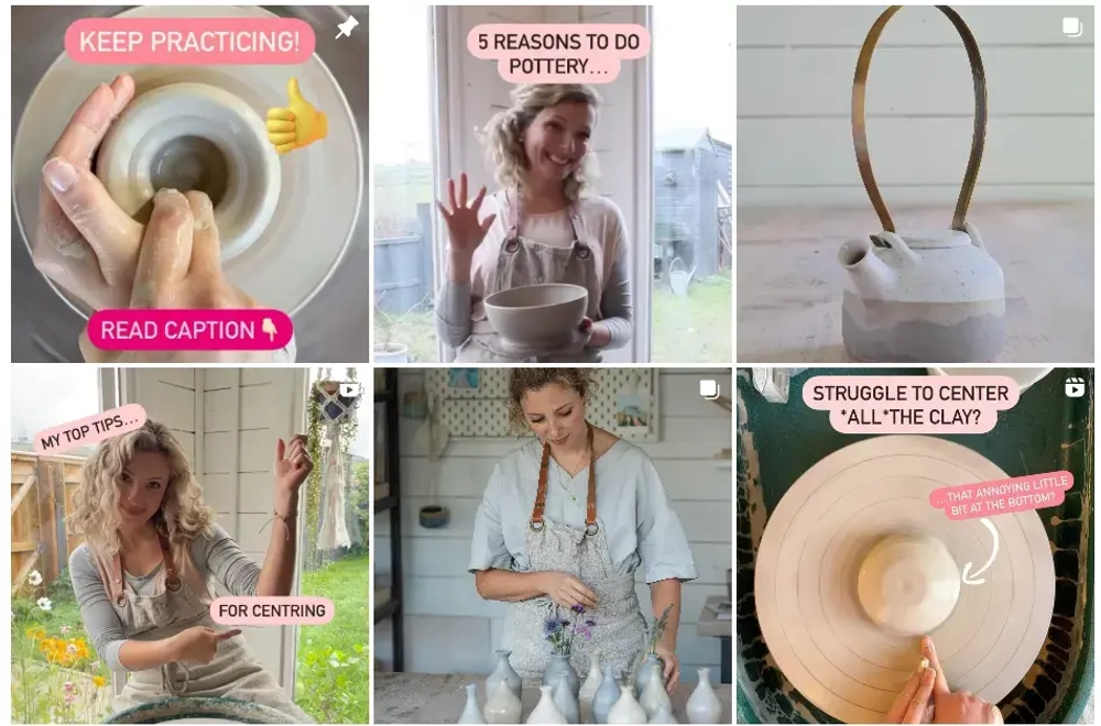 Kara Leigh Ford Best Pottery Influencers in the UK