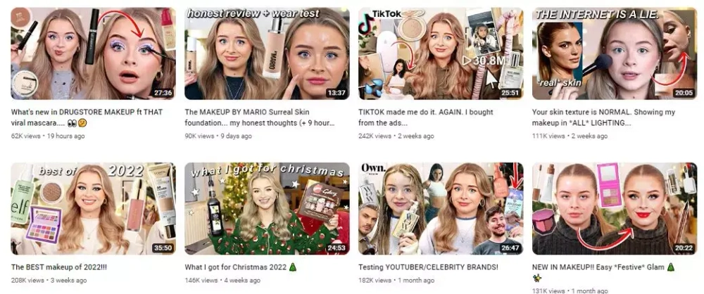 Best YouTube Beauty Influencers in the UK Sophie