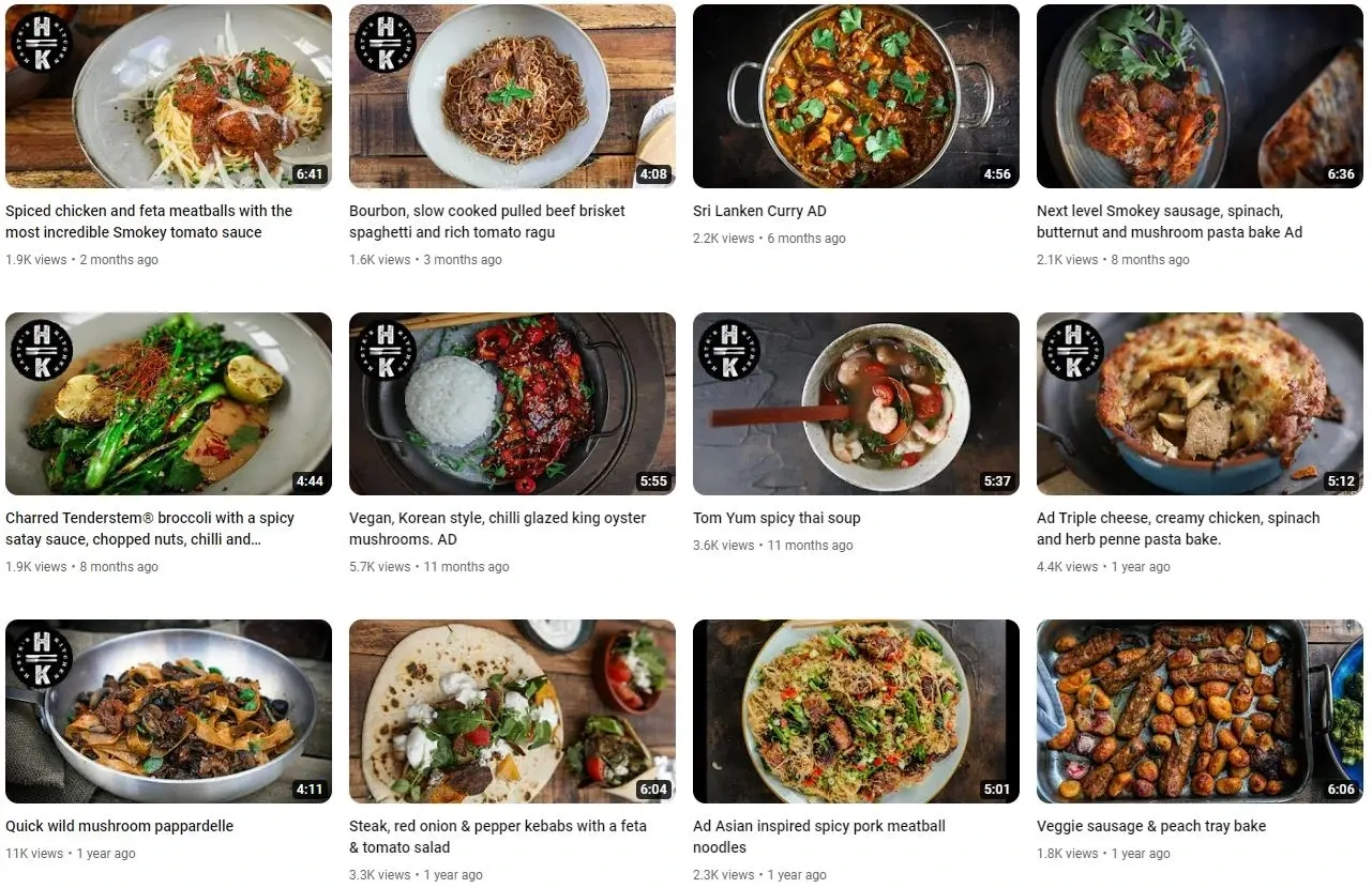 Best UK YouTube Food Influencers