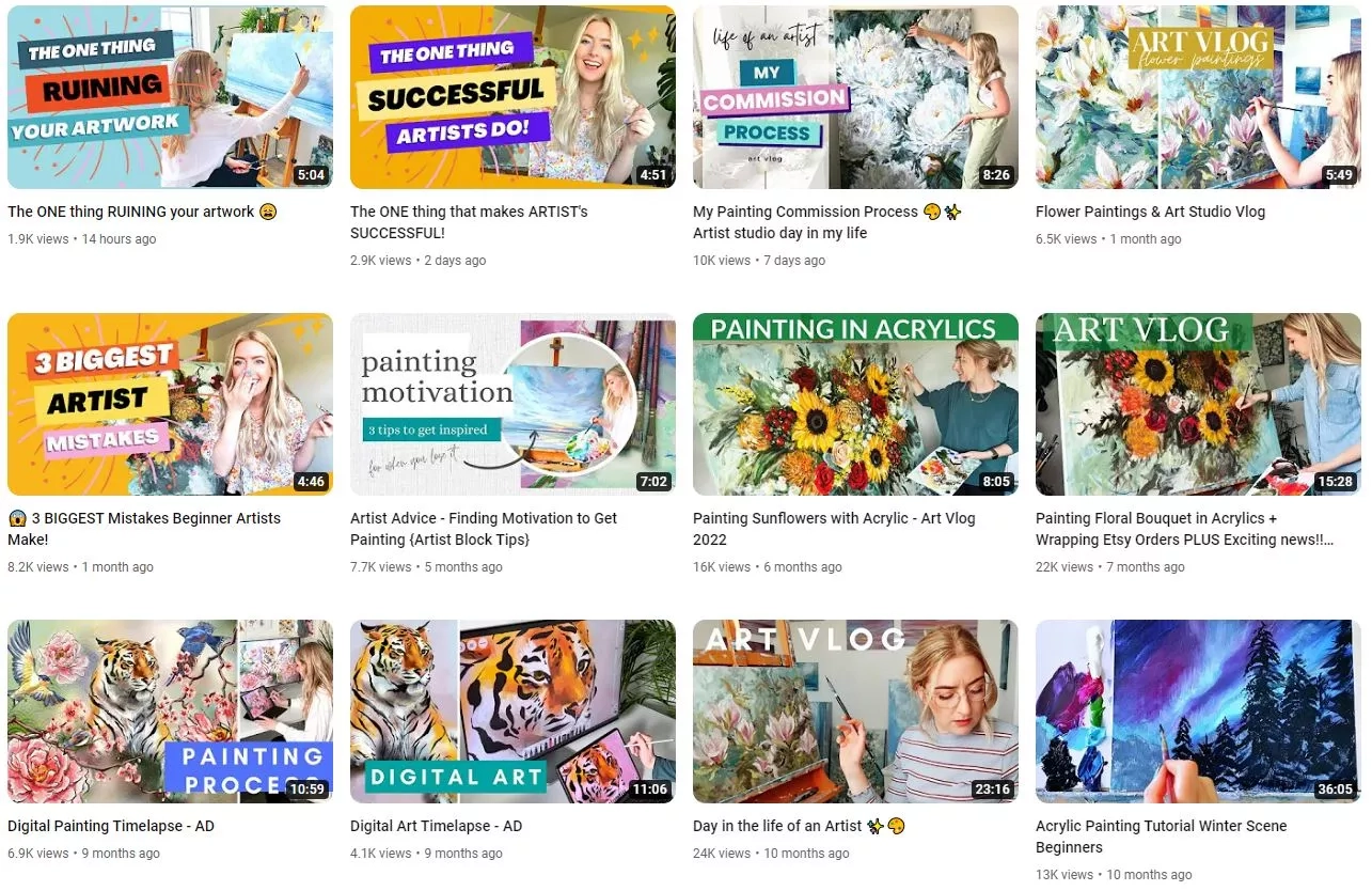 Katie Jobling Arts & Crafts Influencer