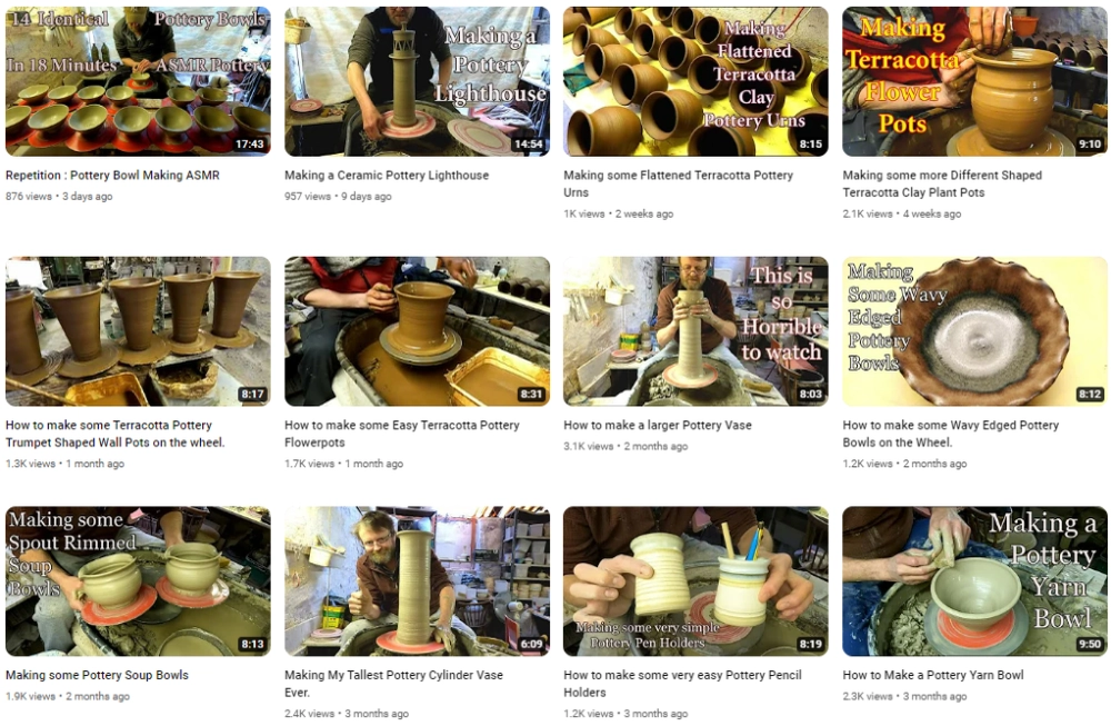 Ingleton Pottery Best Pottery Influencers in the UK