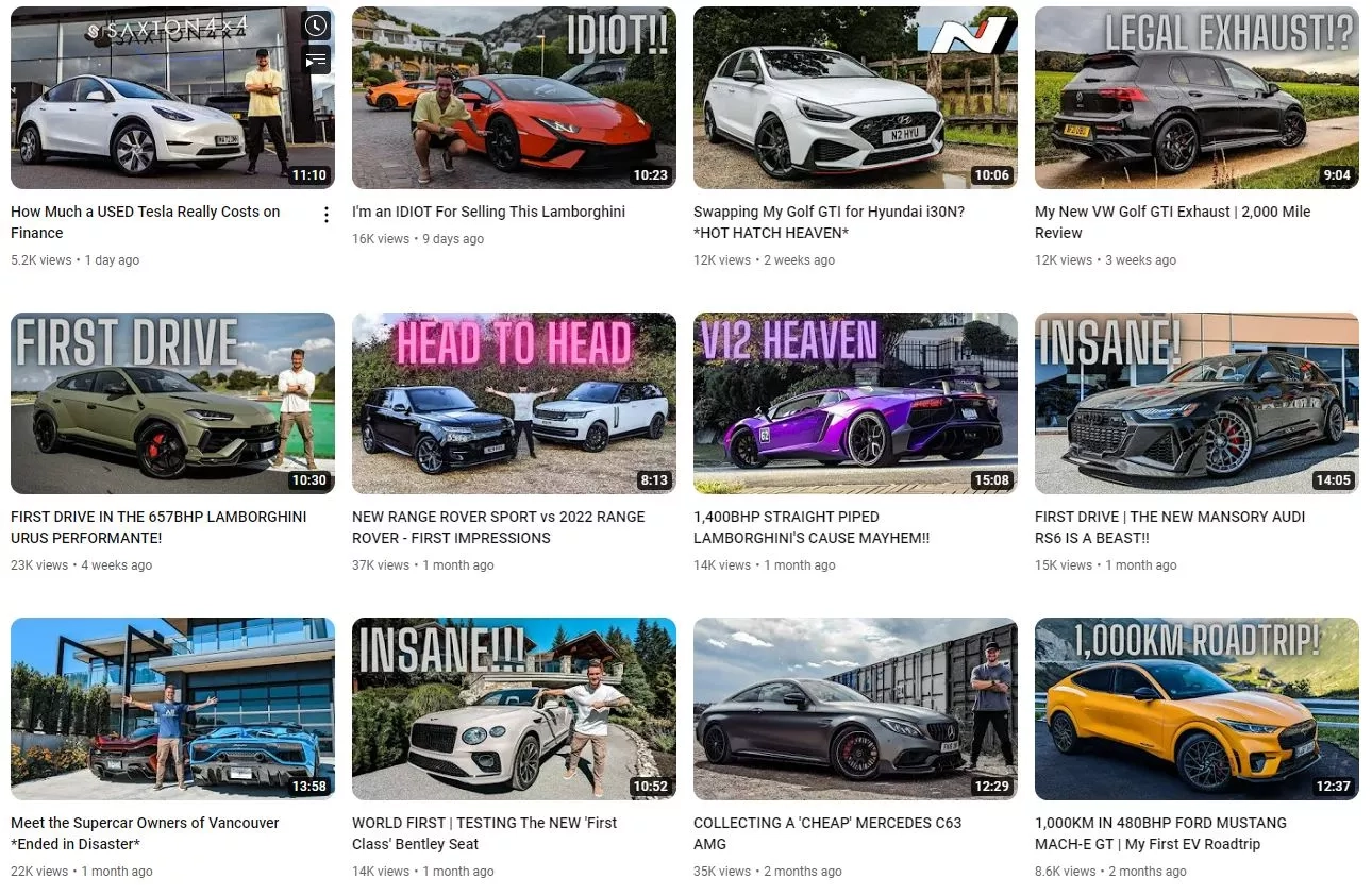 Paul Wallace Cars & Automotive Influencer