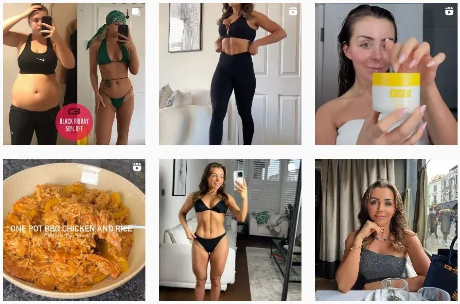 Top Women UK Fitness Influencers (Female Fitness Influencers)
