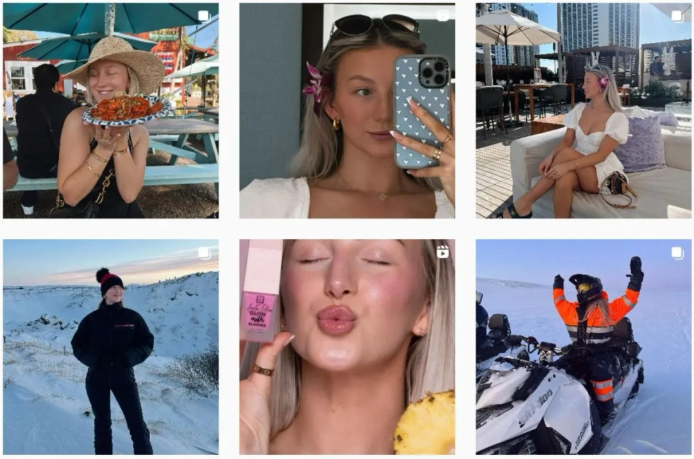 Top Lifestyle Instagram Influencers in the UK Amelia Oliver