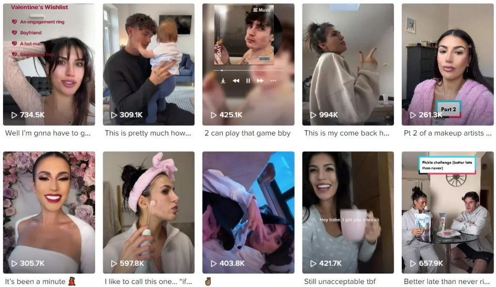 Top Lifestyle TikTok Influencers in the UK Emily Miller