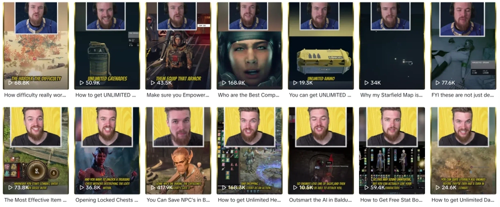 ESO Danny Top TikTok Gaming Influencers