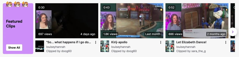 Louisey Hannah Top Twitch Gaming Influencers