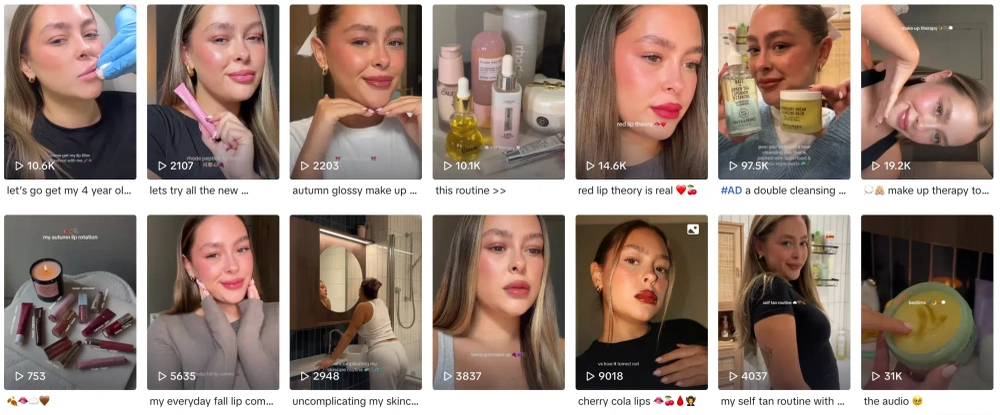 Lottie Top TikTok Skincare Influencers