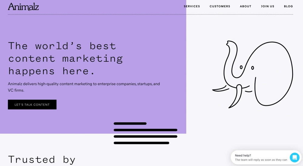 Animalz Top 13 Technology Marketing Agencies in the U.S.