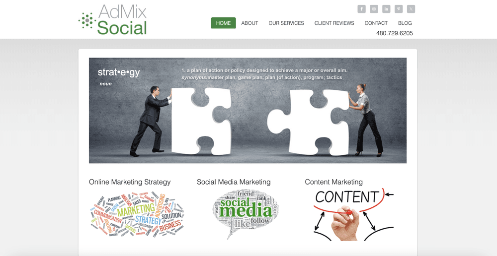 AdMix Social Media Agency - Phoenix