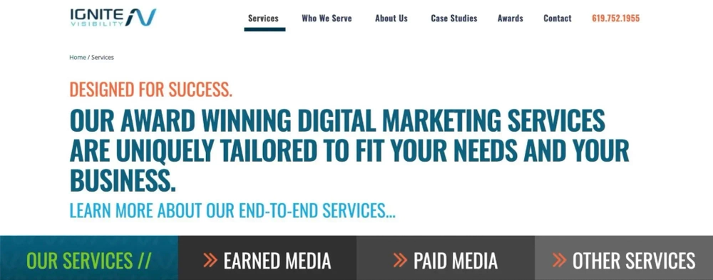 Ignite Visibility - B2B social media specialists California