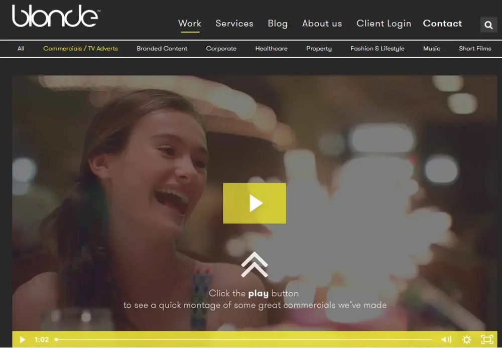 Blonde - TV Commercial Video Production Company