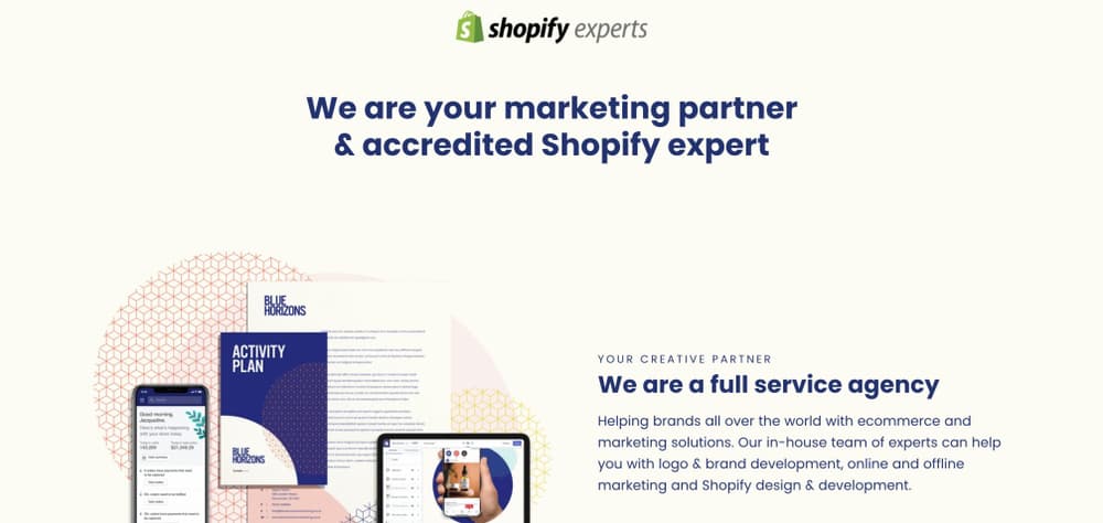 Blue Horizons - Shopify Agency