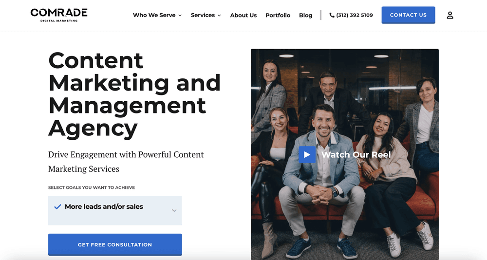 Comrade - Social Media Management Agency in Chicago