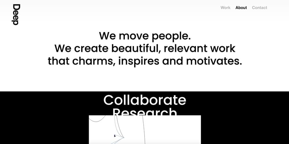 creative writing companies uk Deep - Creative Agency based in London