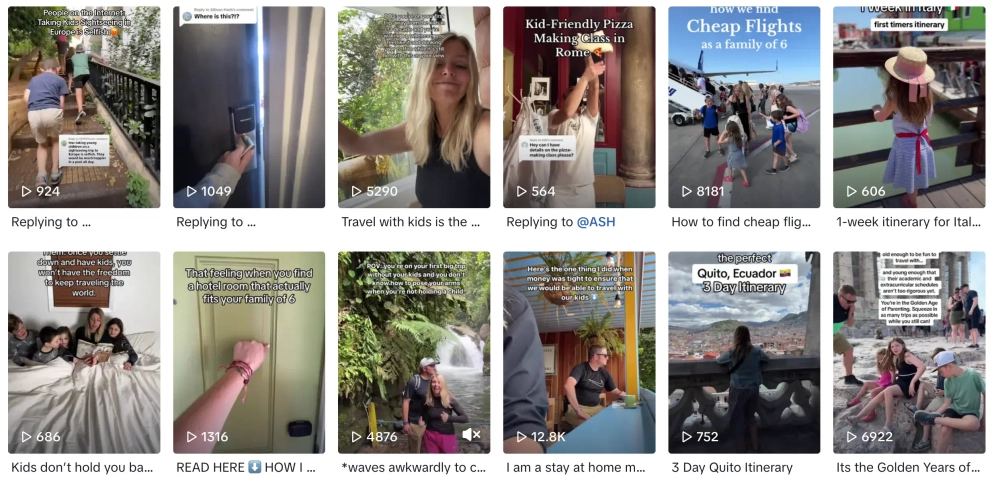 Emily Krause Top TikTok Travel Influencers U.S.