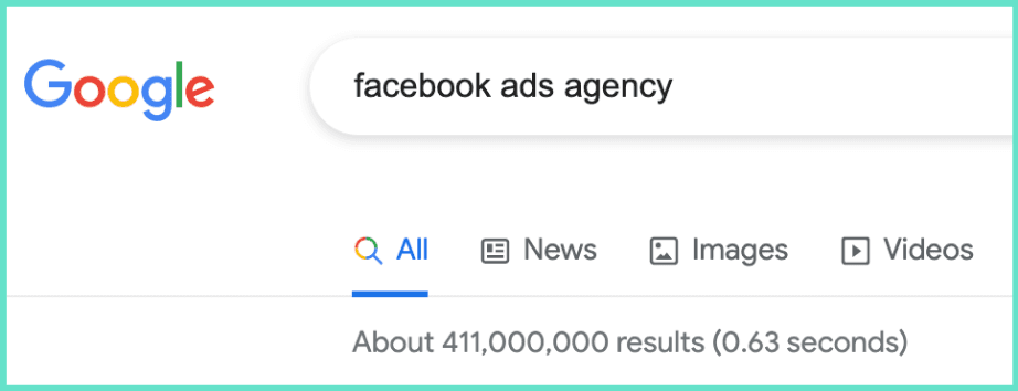 Facebook Ads Agency search