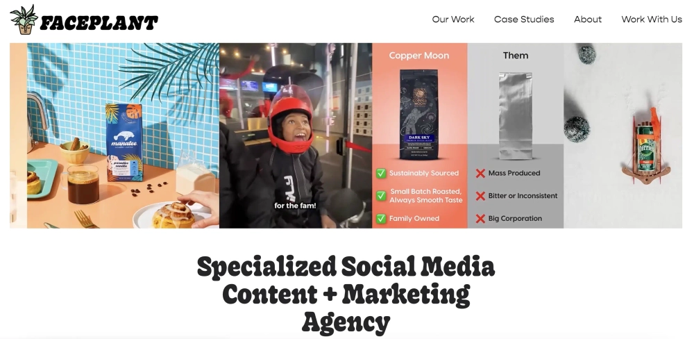 Faceplant - Social Creative Marketing Agency