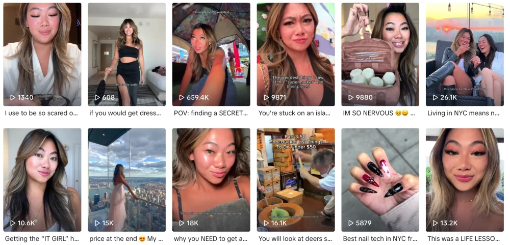 Fiona Chen Top TikTok Beauty Influencers in the U.S.