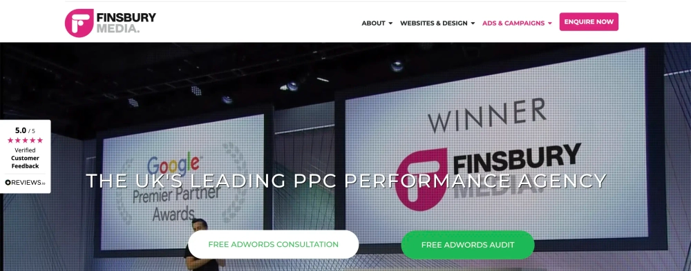 Finsbury Media - Google Ads Management Agency