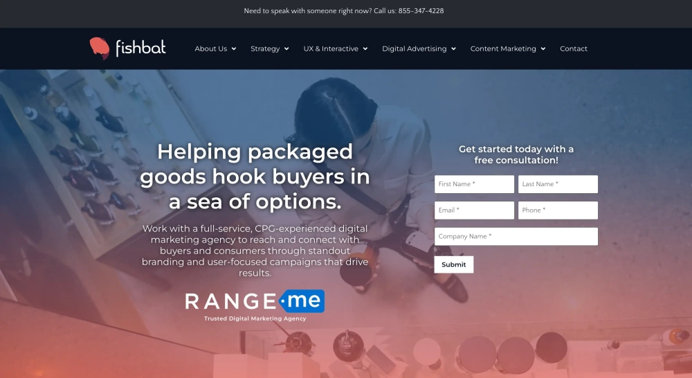 Fish Bat Top CPG Marketing Agencies in the U.S.