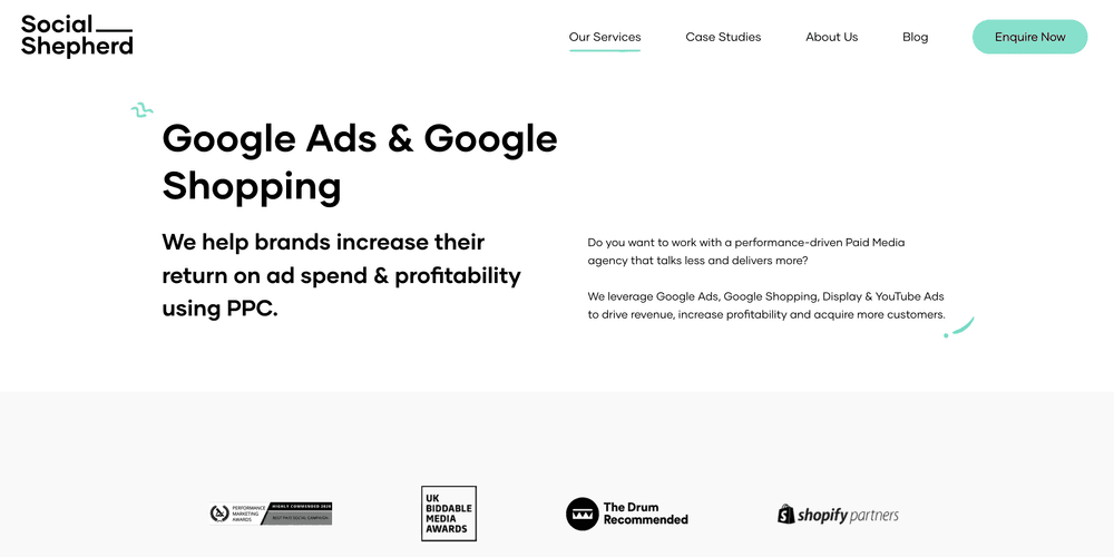 Google Ads & Google Shopping Agency - The Social Shepherd