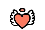Icon heart red