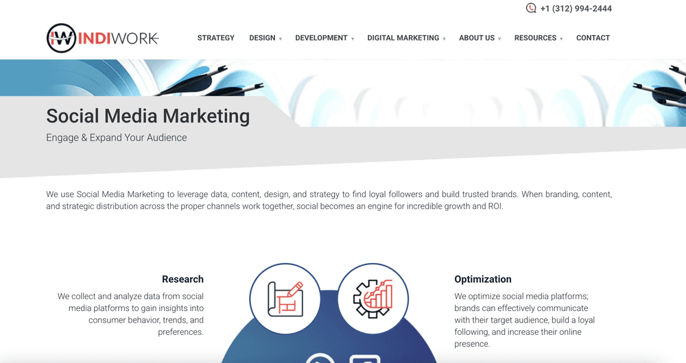 Indiwork - Social Marketing Agency Chicago