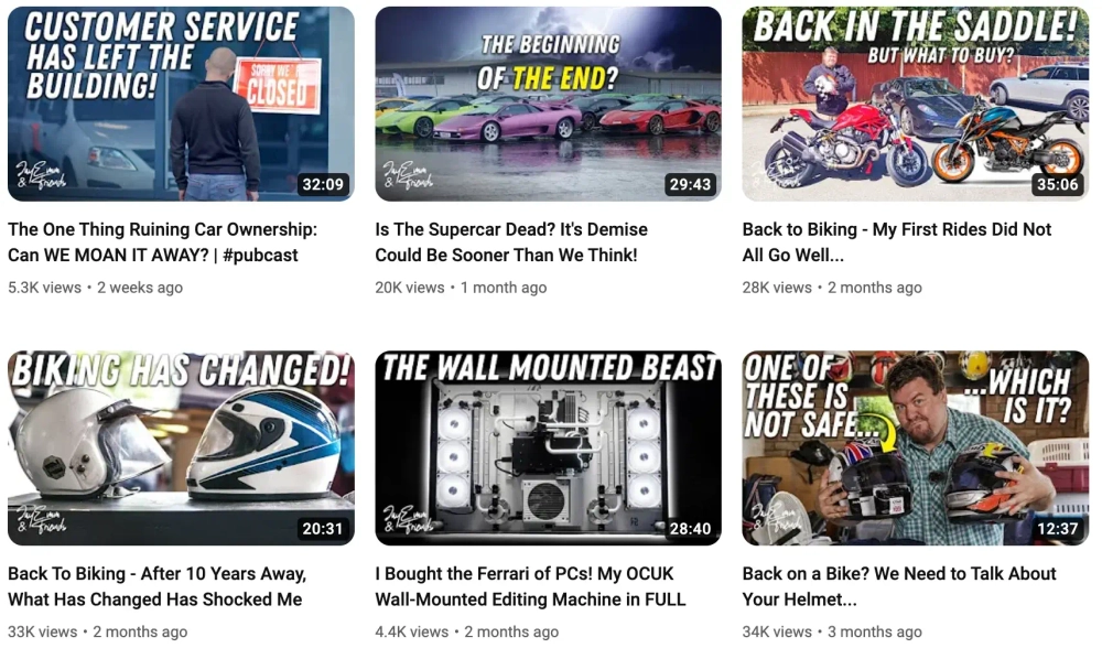 JayEmm & Friends Top YouTube Car Influencers