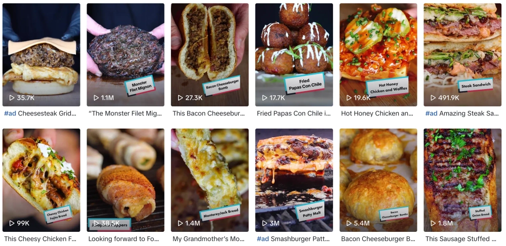 Jordan Isom Top TikTok Food Influencers U.S.