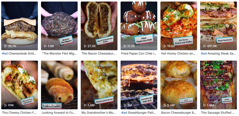 Jordan Isom Top TikTok Food Influencers U.S.