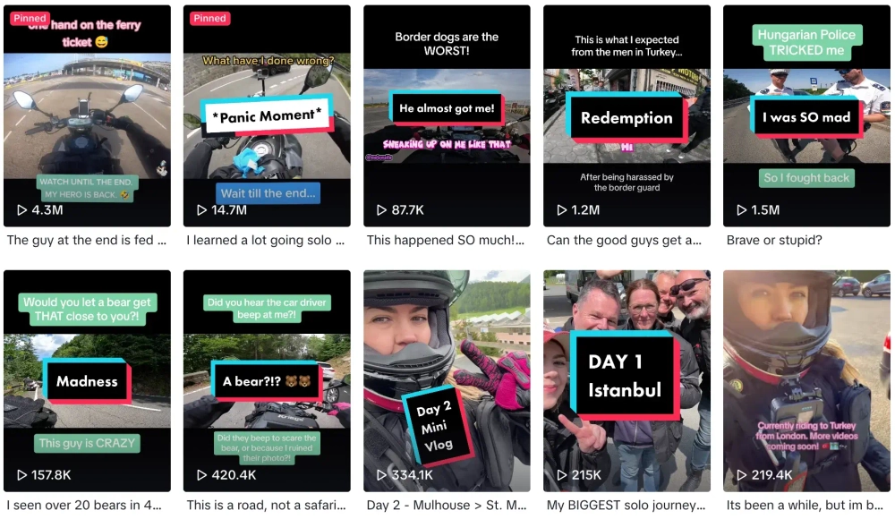 Laura Mills Top TikTok Bike Influencers