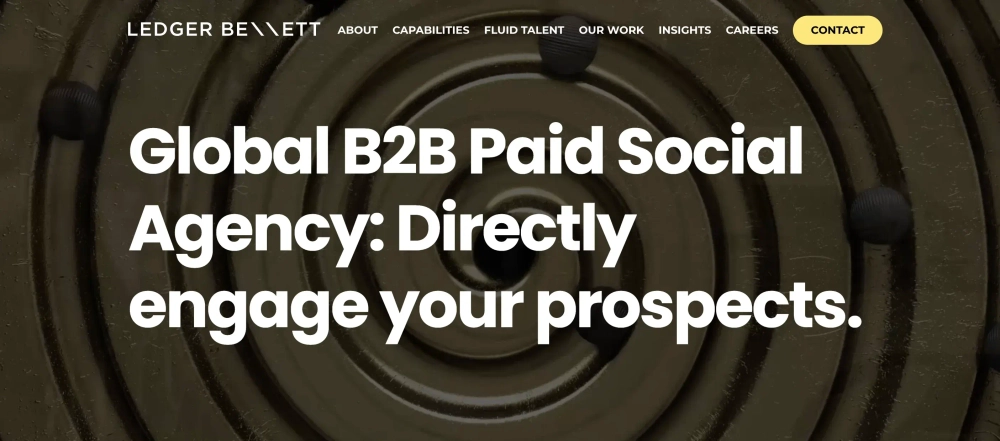 Ledger Bennett - B2B facebook advertising agency
