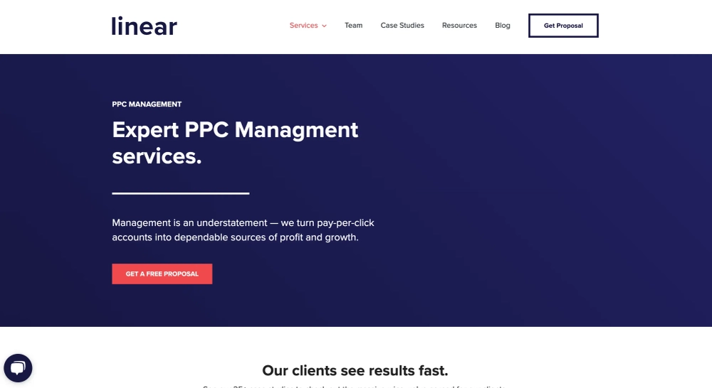 Linear Design Top B2B PPC Agencies