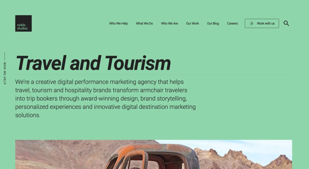 Noble Studios Top 13 Travel & Tourism Marketing Agencies in the U.S.