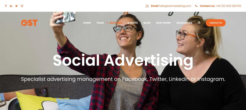 OST Marketing - Facebook Ads Agency for B2B
