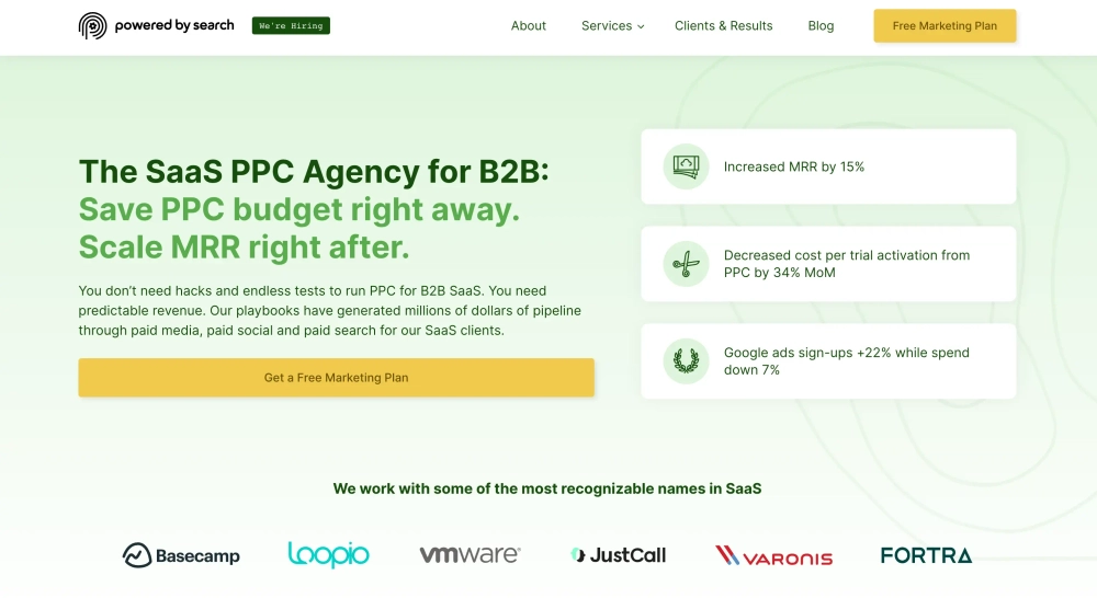 Powered by Search Top SaaS PPC Agencies