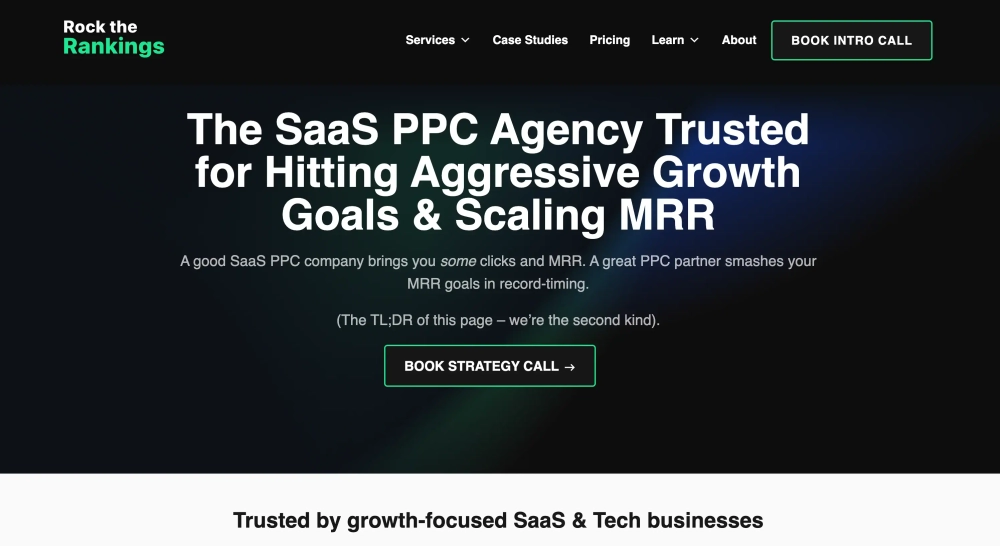 Rock the Rankings Top SaaS PPC Agencies