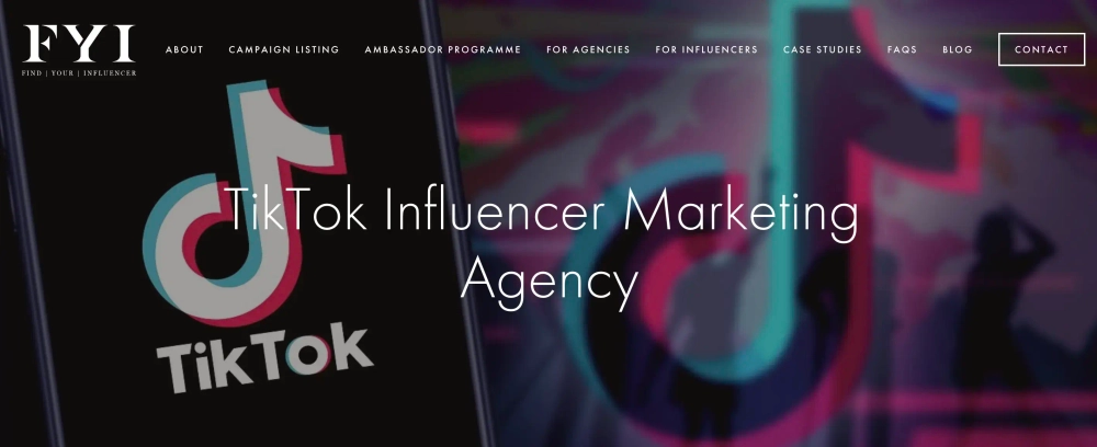 For Your Influencer - TikTok Influencer Agency