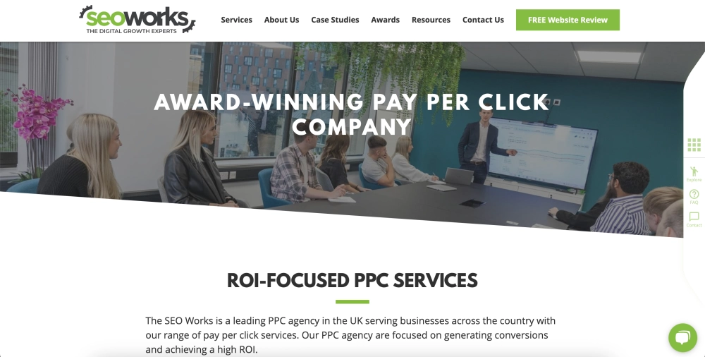 SEO Works Top B2B PPC Agencies