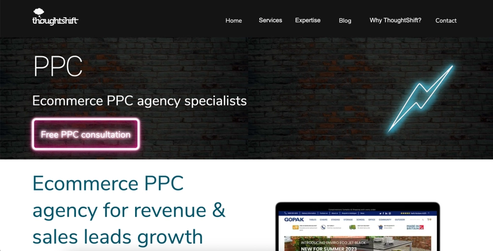 ThoughtShift Top eCommerce PPC Agencies