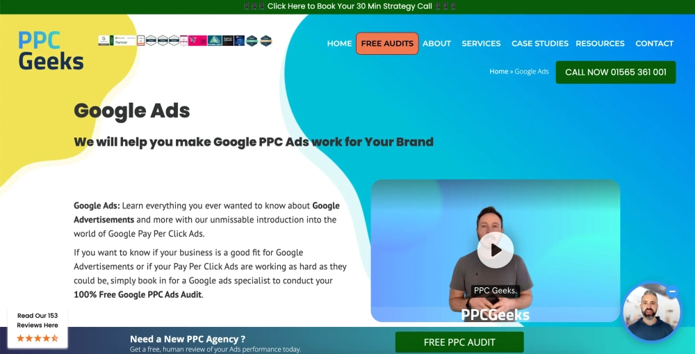 PPC Geeks Top Google Ads Agencies for Startups