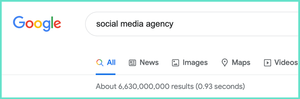 Searching for Social Media Agency