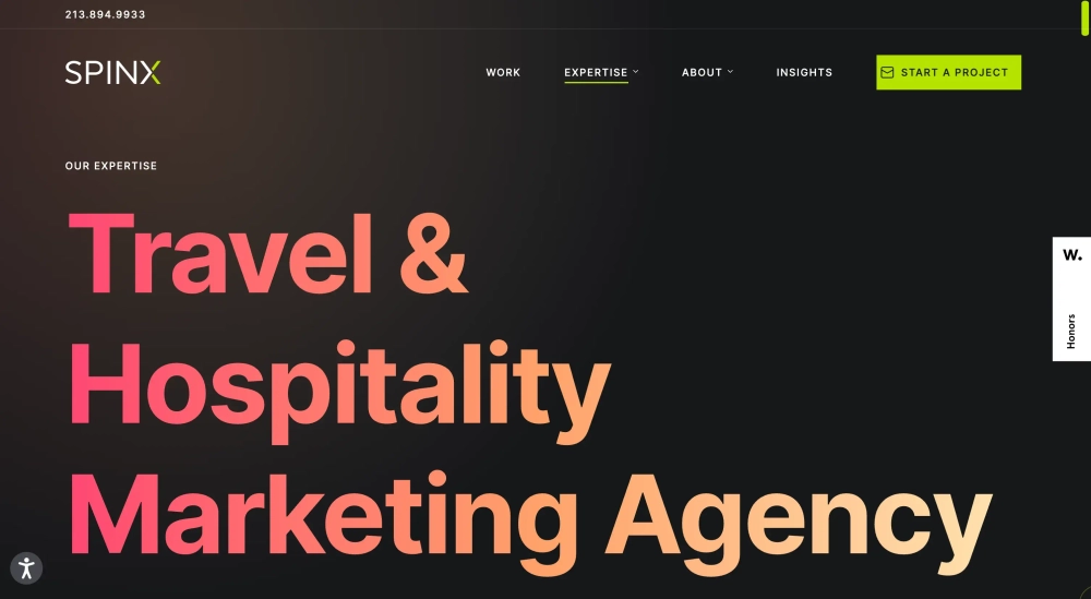 Spinx Digital Top 13 Hospitality & Hotel Marketing Agencies in the U.S. (2023)