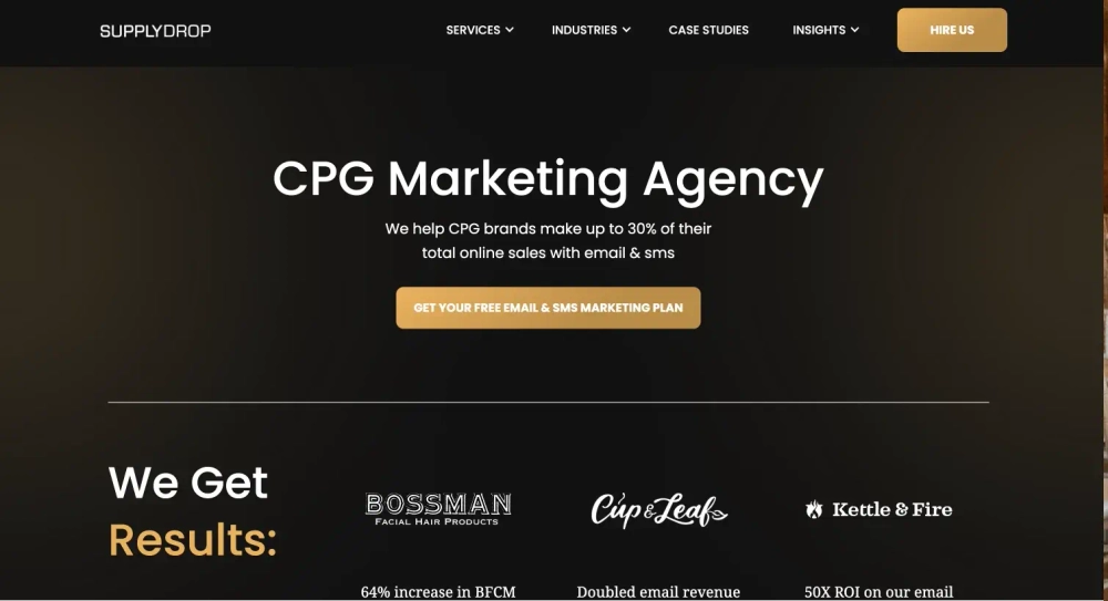 Supply Drop Top CPG Marketing Agencies in the U.S.